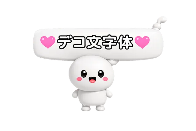 デコ文字さん