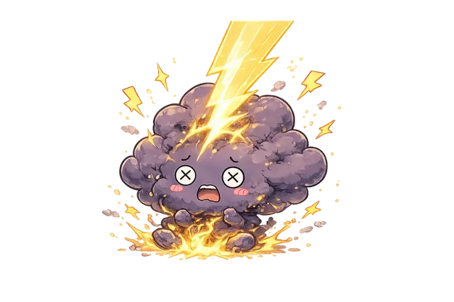 落雷直撃バグ