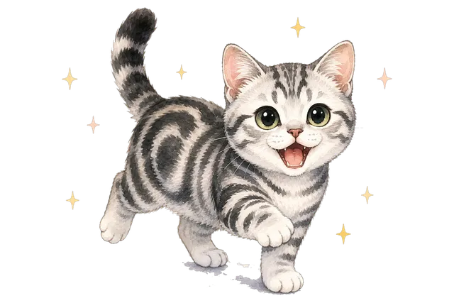 ノリのいいアメショ