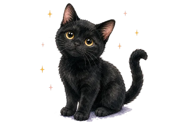 よふかし黒猫