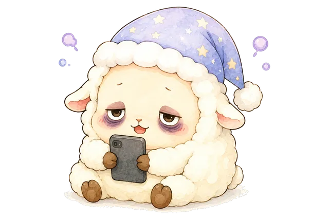 よふかしショートひつじ