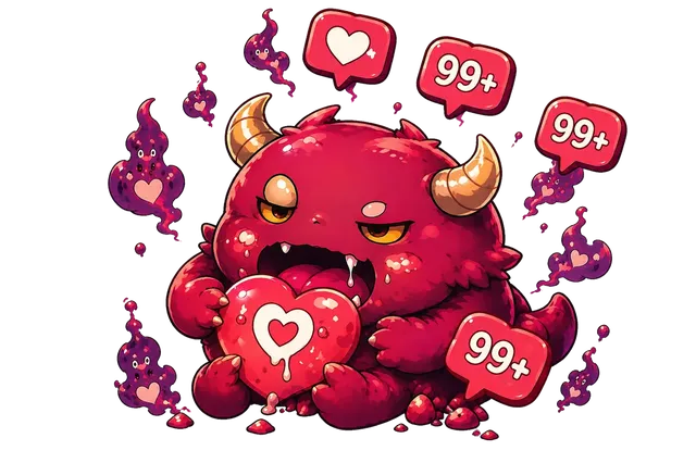 いいね喰いモンスター