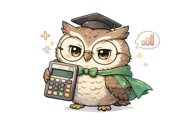 電卓フクロウ