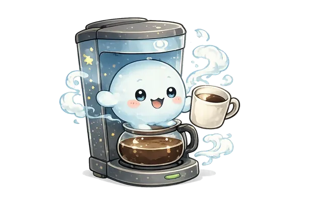 コーヒーメーカー精霊